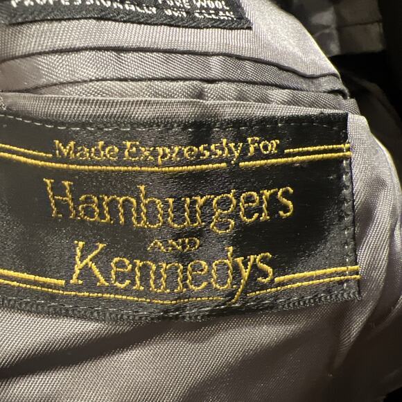 Vintage Men’s Harris Tweed 100% Scottish Wool Made For Hamburger Kennedys - Picture 8 of 16